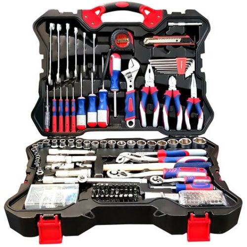 Coffret d&rsquo;outils KraftMüller KM-CRV-256 Outils, Tournevis, Pince, Marteau, Clé