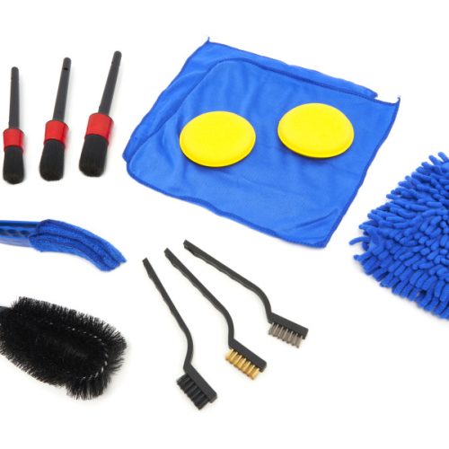 packs pour l’entretien de la voiture – Set de nettoyage pour l’intérieur et l’extérieur de la voiture.