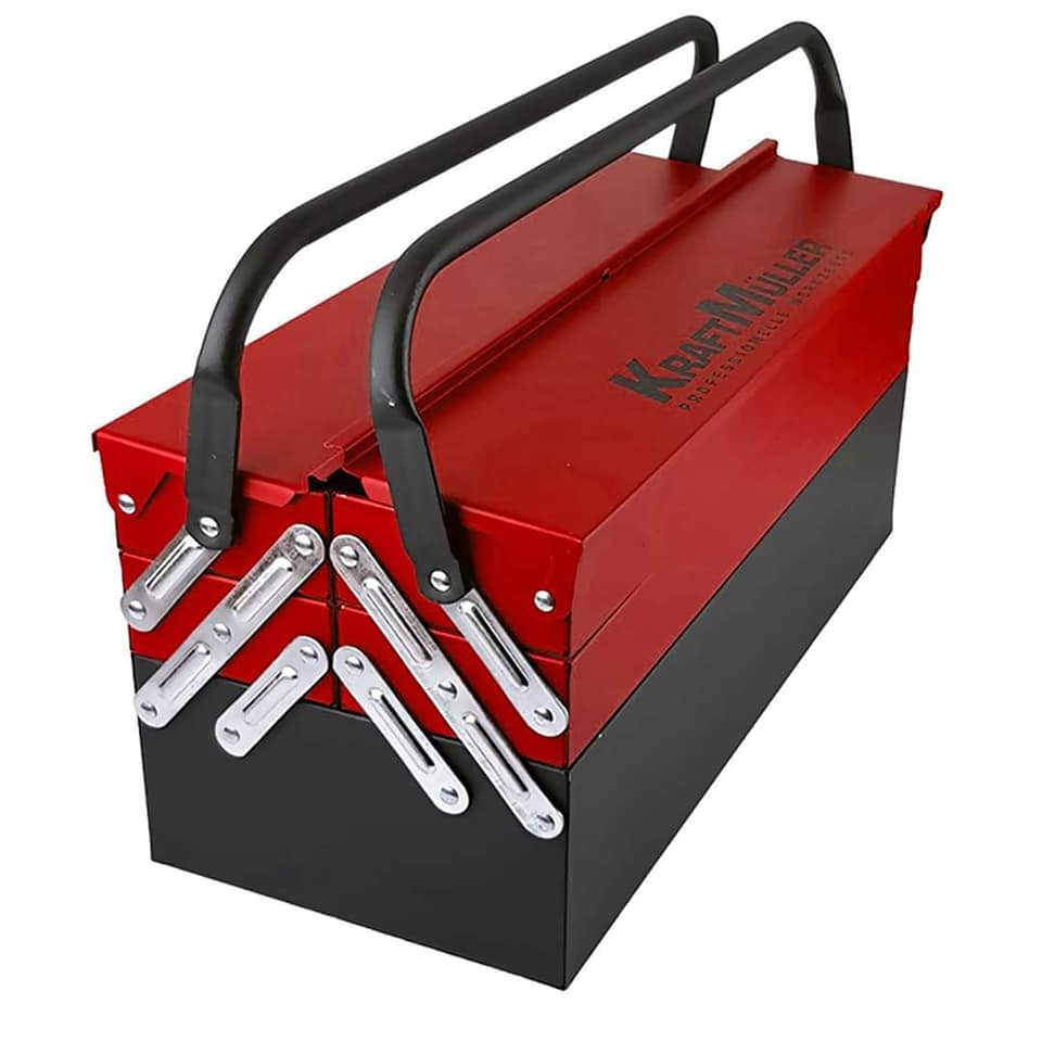 Boîte à outils pré-remplie KraftMuller 85 Pcs avec – Image 4