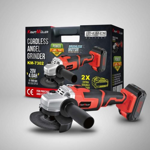 Meuleuse d&rsquo;angle 20V KraftMuller