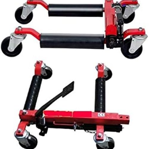Chariot de déplacement 2x crics hydrauliques 680kg