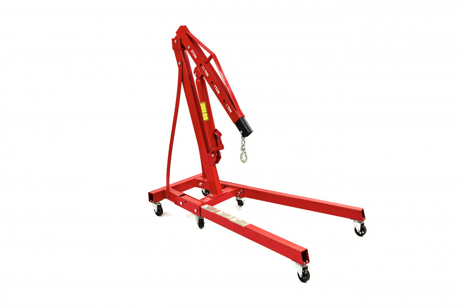 Grue pliable d'atelier KraftMuller 2 tonnes / Grue de bloc moteur – Image 3
