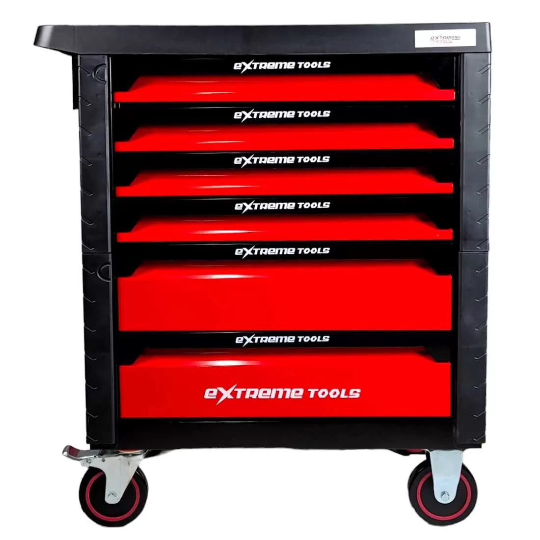 SERVANTE D’ATELIER EXTREME TOOLS 6/4 ROUGE 162 OUTILS – Image 4